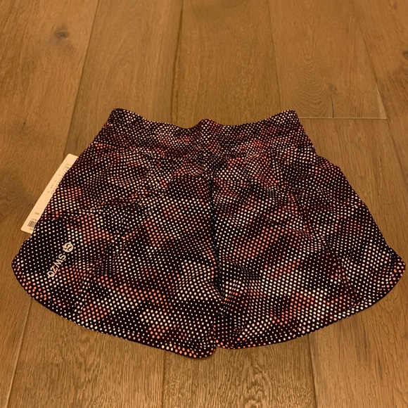 Lululemon Seawheeze Reflective *High Tempo Camo Orange Multi Tracker short - Picture 4 of 7